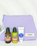 L'occitane Purple Pouch Essentials Set