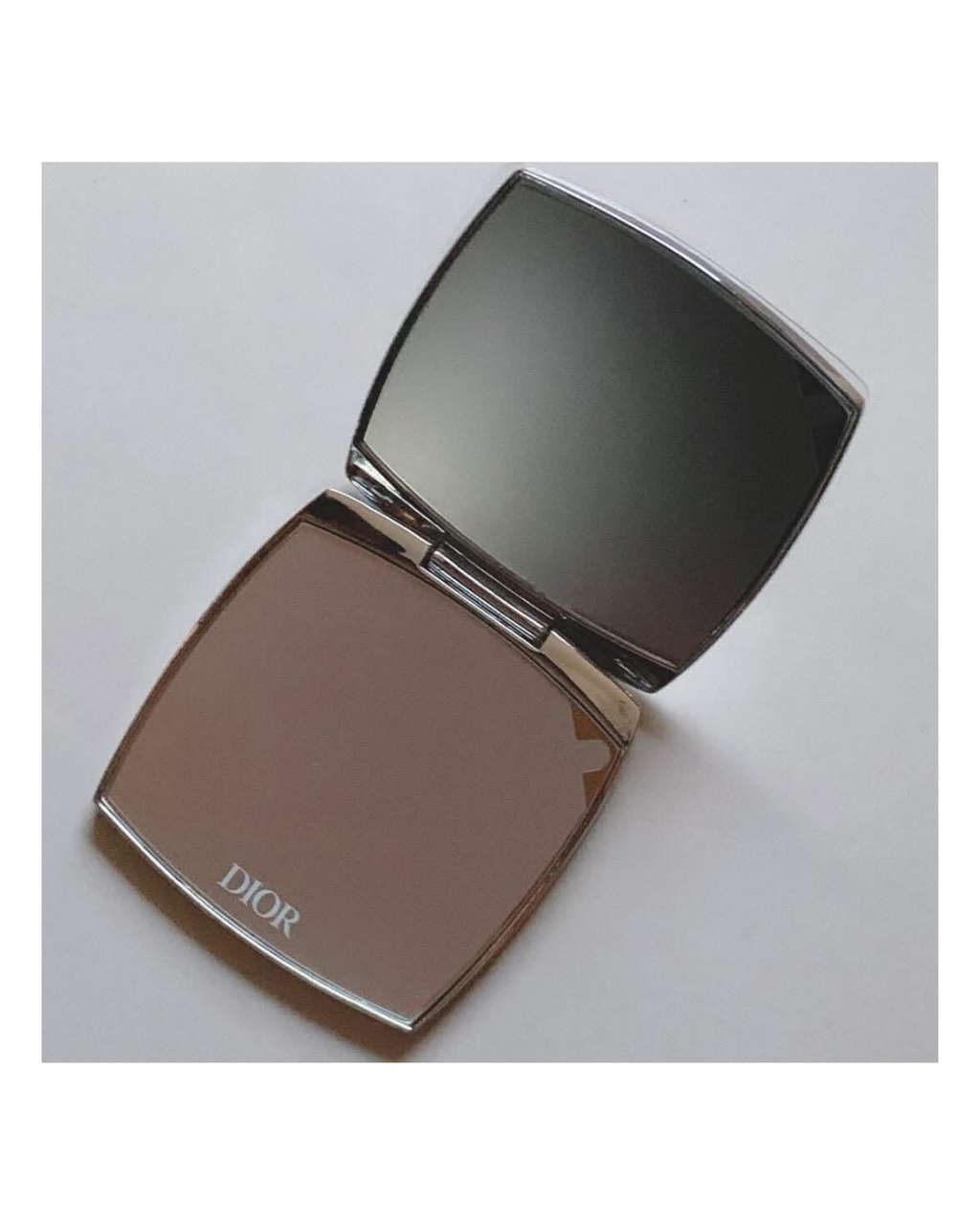 Dior Silver Compact Mirror (with box)
