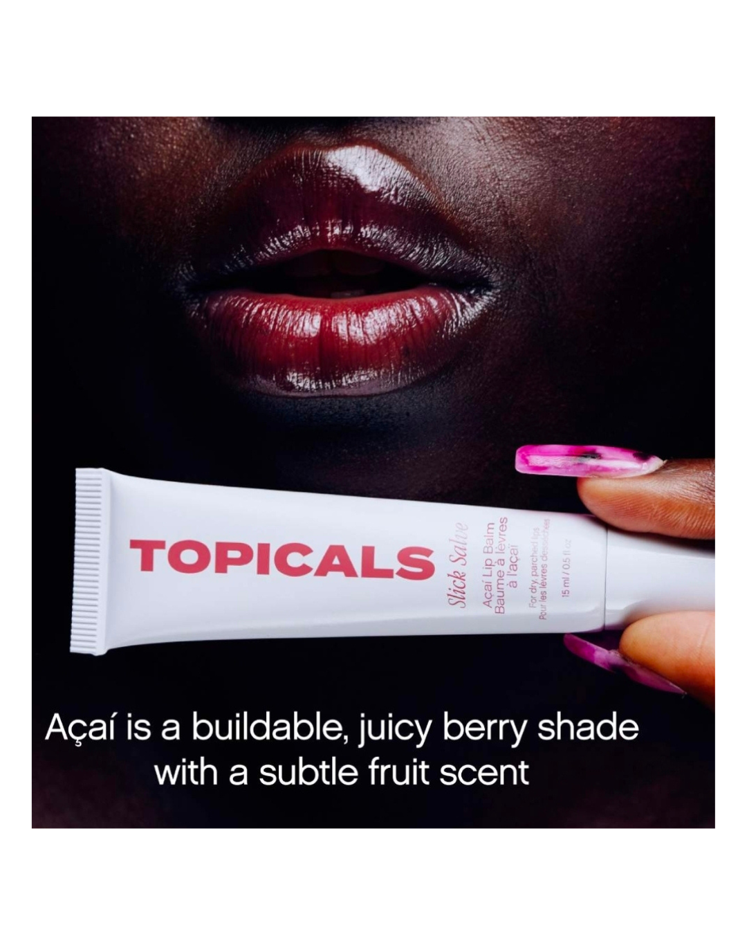Topicals Slick Salve Acai Lip Balm 15ml