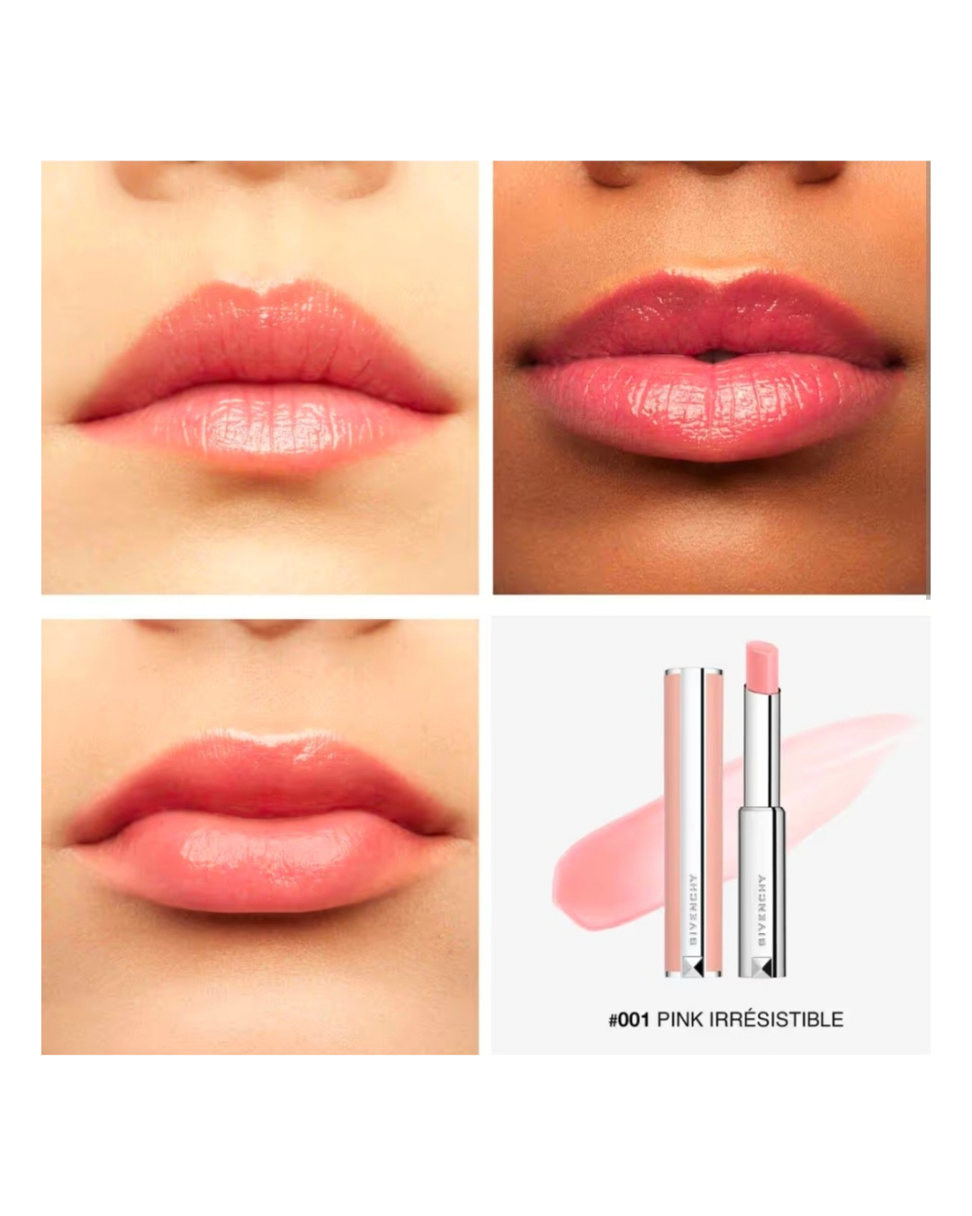 Givenchy Beautifying Lip Balm in 001 Rose Perfecto 1.5g